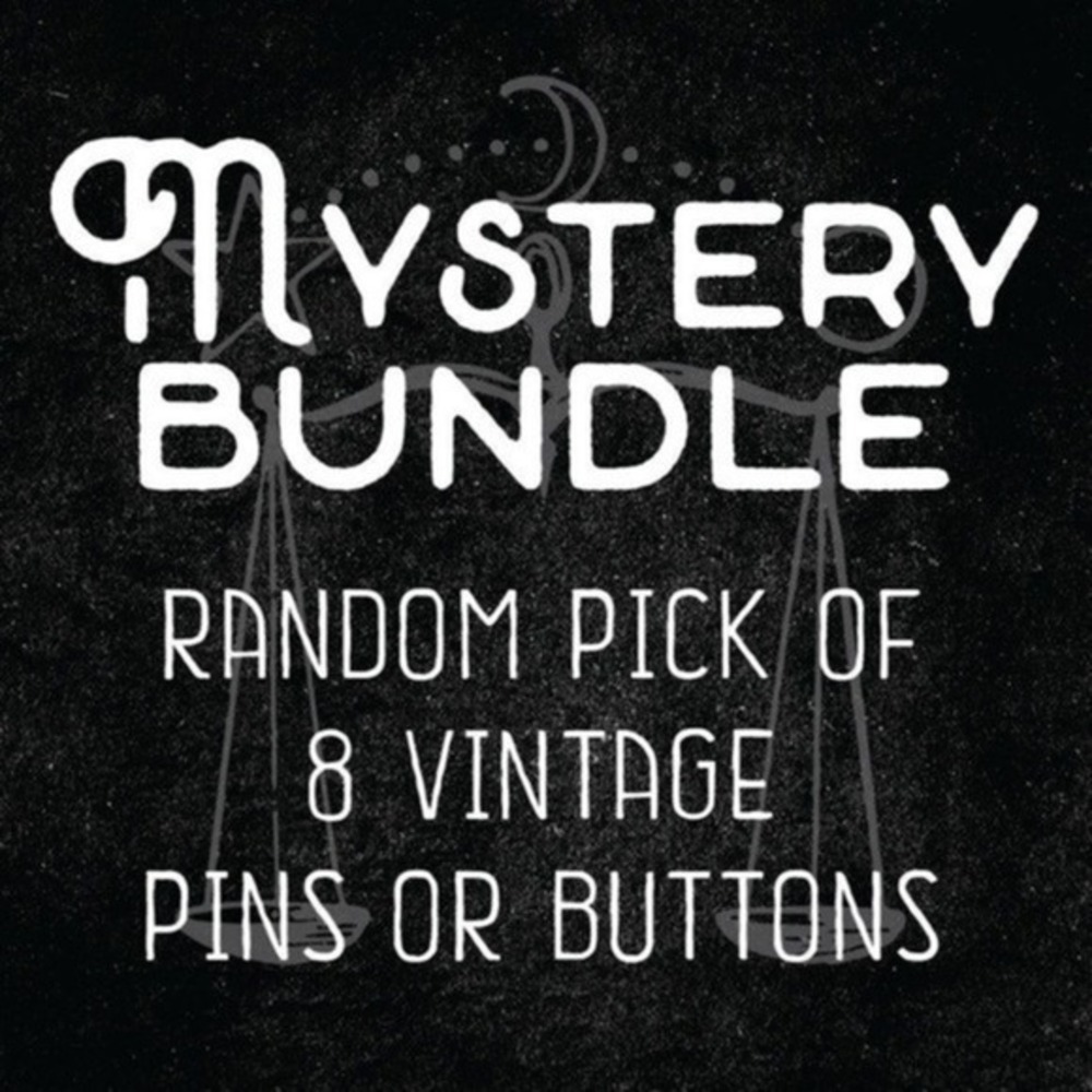 🔮 5/$25 Mystery‎ Bundle of 8 Vintage Pins